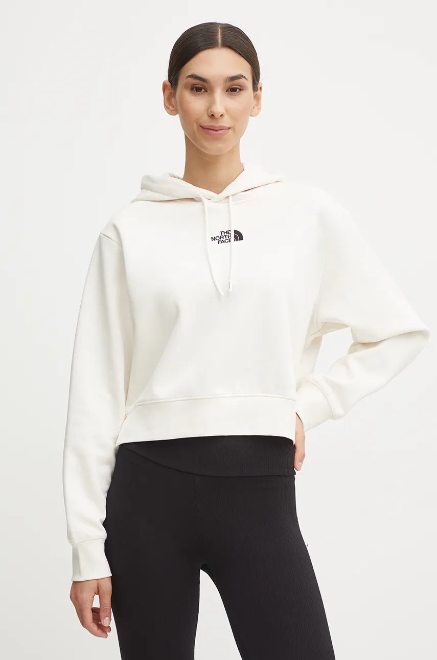 Суитчър The North Face Essential Crop Hoodie Бяло | NF0A89EXQLI1, 0