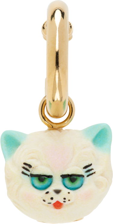 Обеци Valentino Valentino Garavani 'Le Chat De La Maison' Clip-On Cat Face Earring Многоцветен | 7Y2J0AL6VQY, 0