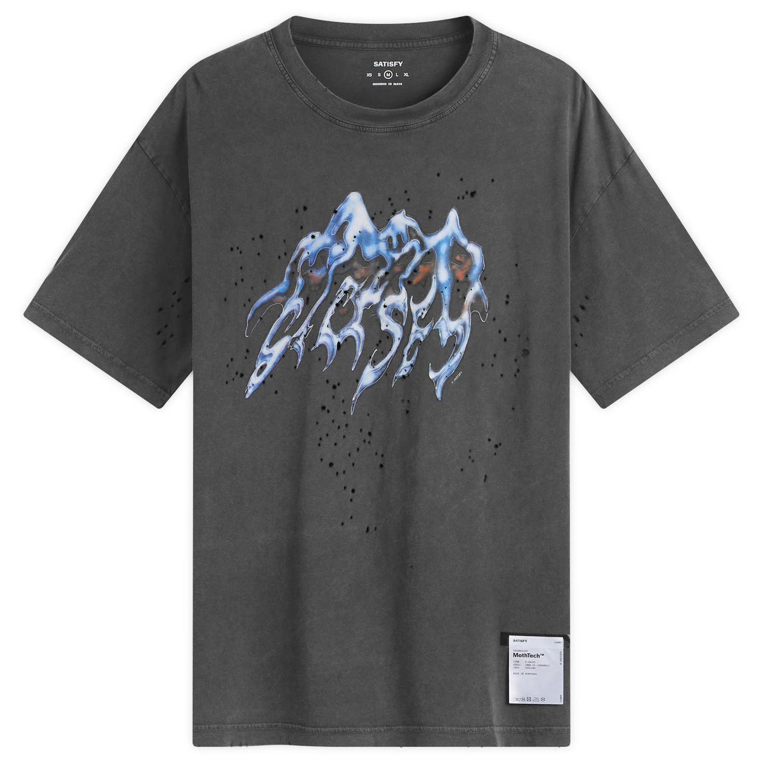 Тениска Satisfy MothTech T-Shirt, Size Small Сиво | 11006-AB-LG2, 1