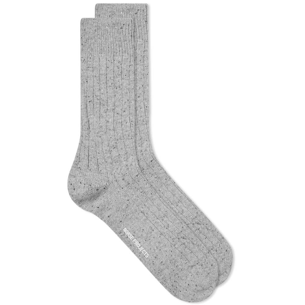 Чорапи NORSE PROJECTS Bjarki Neps Sock Light Сиво | N82-0008-1026, 0
