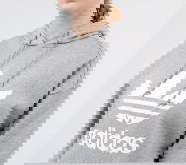 Суитчър adidas Originals Trefoil Hoodie Сиво | FM3304, 1