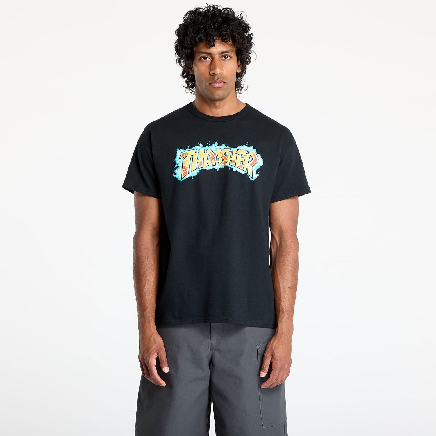 Тениска Thrasher Thrasher Graff T-Shirt Черно | 145704, 0