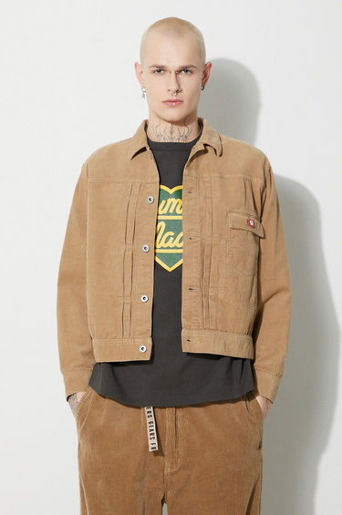 Яке Human Made Dachs Corduroy Work Jacket Бежово | HM26JK005, 0