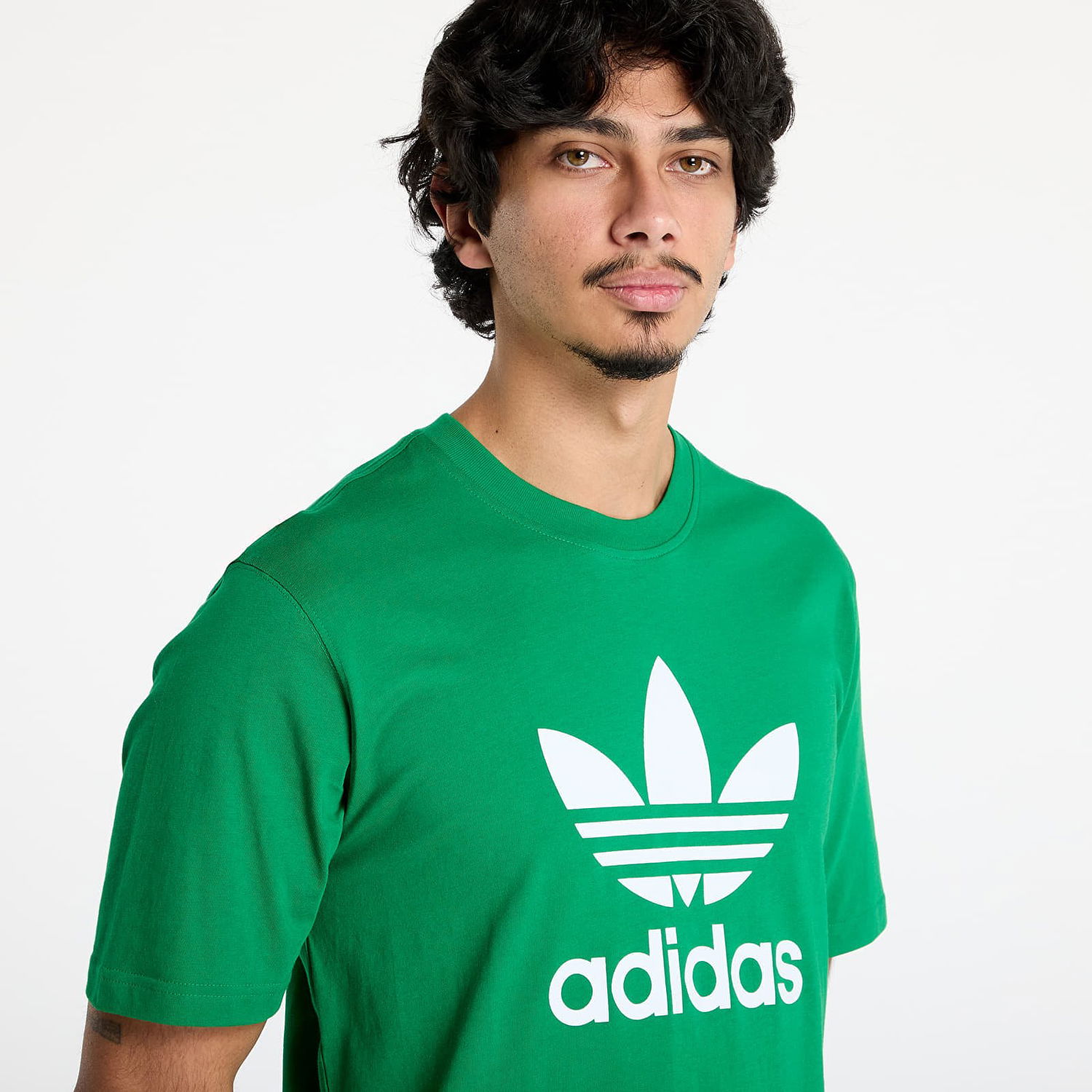 Тениска adidas Originals TREFOIL T- Зелено | IR8012, 1