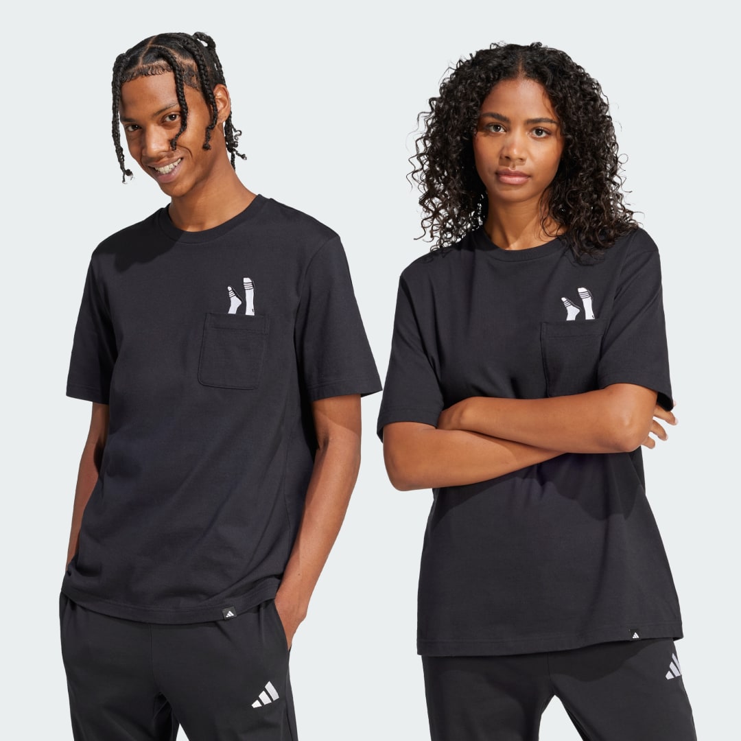 Тениска adidas Performance Graphic Pocket T-Shirt Черно | JC5283, 0