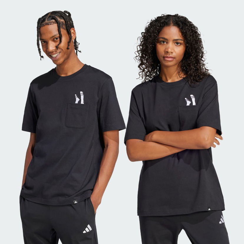 Тениска adidas Performance Graphic Pocket T-Shirt Черно | JC5283