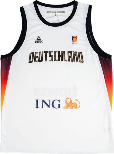 Фланелка Peak Deutschland DBB Eurobasket 2025 Basketball Jersey Бяло | 25061-white, 0