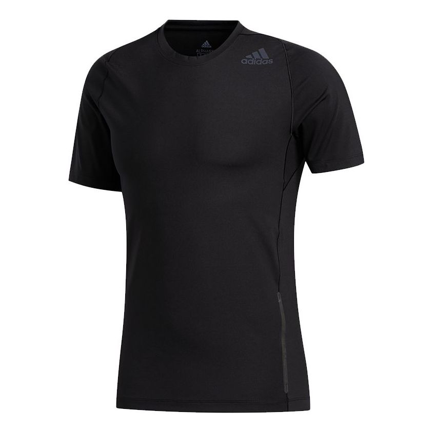 Тениска adidas Originals Ask2 Premium Training Tight Short Sleeve T-Shirt Черно | FJ6146, 0