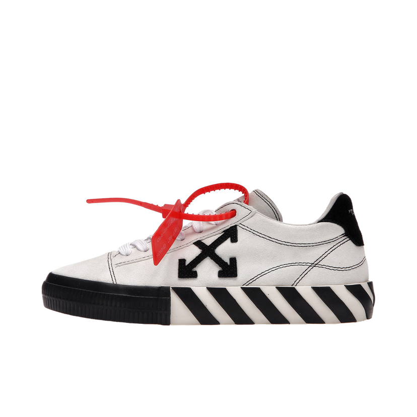 Кецове и обувки Off-White Low Vulc "White Black" W Бяло | OWIA216E20LEA0010110