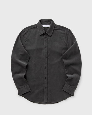Риза Samsoe Samsoe SALIAM NX Corduroy Button-Up Shirt Сиво | M10000028-BLACK-OYSTER, 1