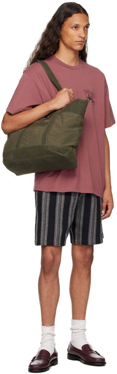 Къси панталони Carhartt WIP Striped Relaxed Fit Shorts Черно | I033692, 3