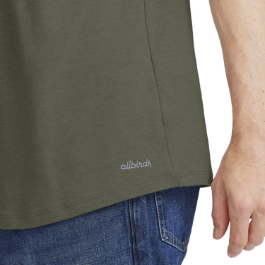 Тениска Allbirds Merino Pocket Tee, Size Small Зелено | A12108M, 3