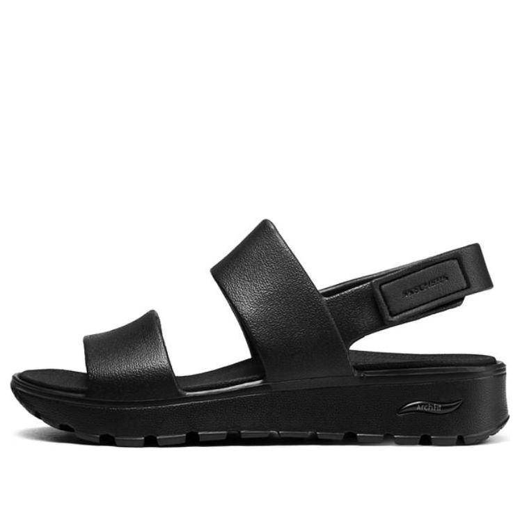 Кецове и обувки Skechers Arch Fit Footsteps Foamies Sandals Черно | 111380-BBK