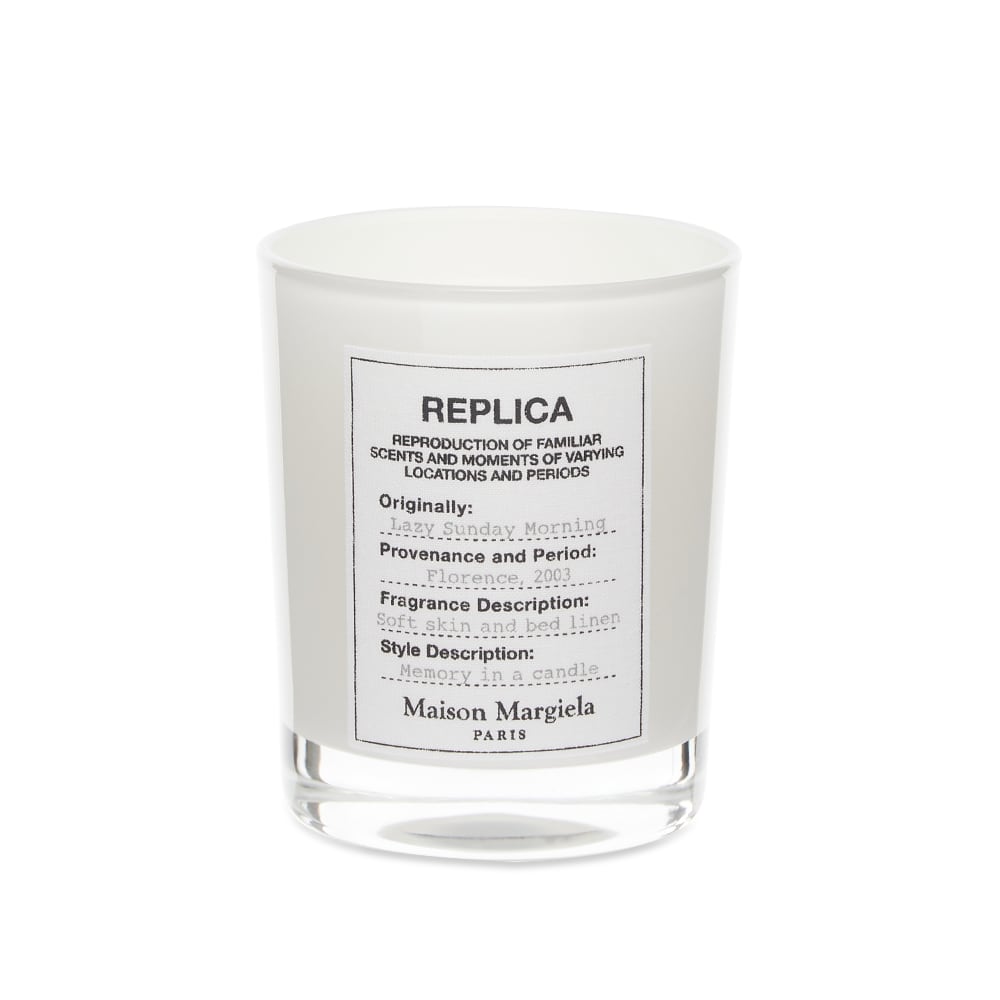 Свещи Maison Margiela Replica Lazy Sunday Candle in 165g Бяло | MMMCAN01, 0