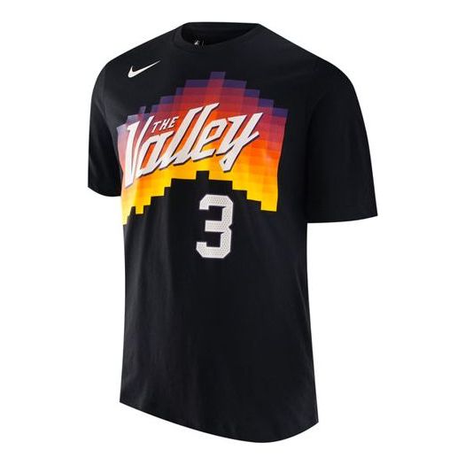 Тениска Nike Paul Phoenix Suns No. 3 Fan Edition T-Shirt Черно | CT9796-015, 0
