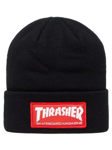 Шапка Thrasher Skate Mag Patch Beanie Черно | 145084