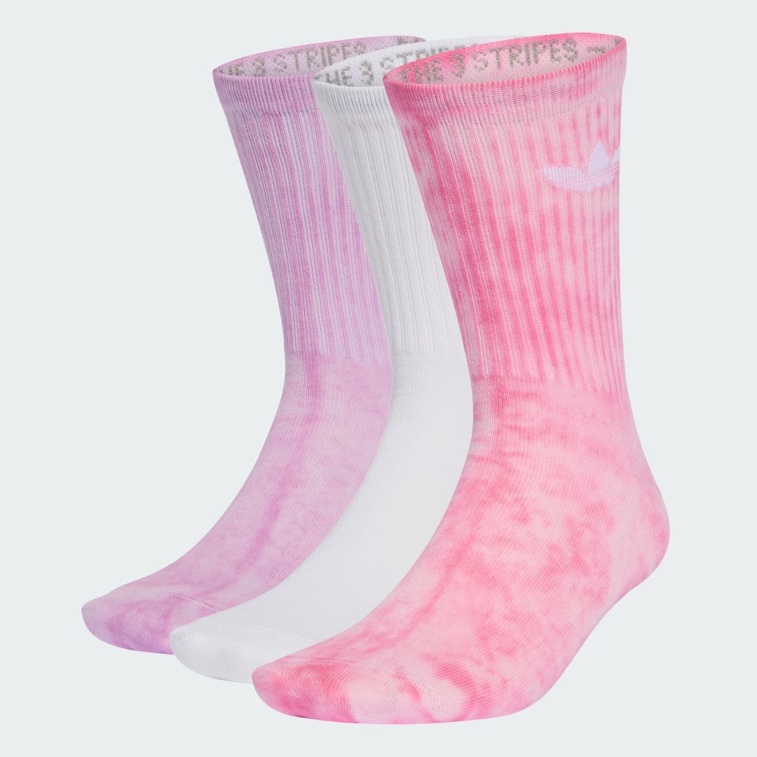 Чорапи adidas Performance Adidas Tie Dye Crew Socks (3 Pairs) Розово | JY0239, 0