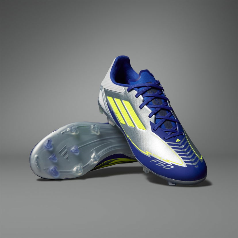 Кецове и обувки adidas Performance F50 League Messi Firm/Multi-Ground Синьо | IH0918