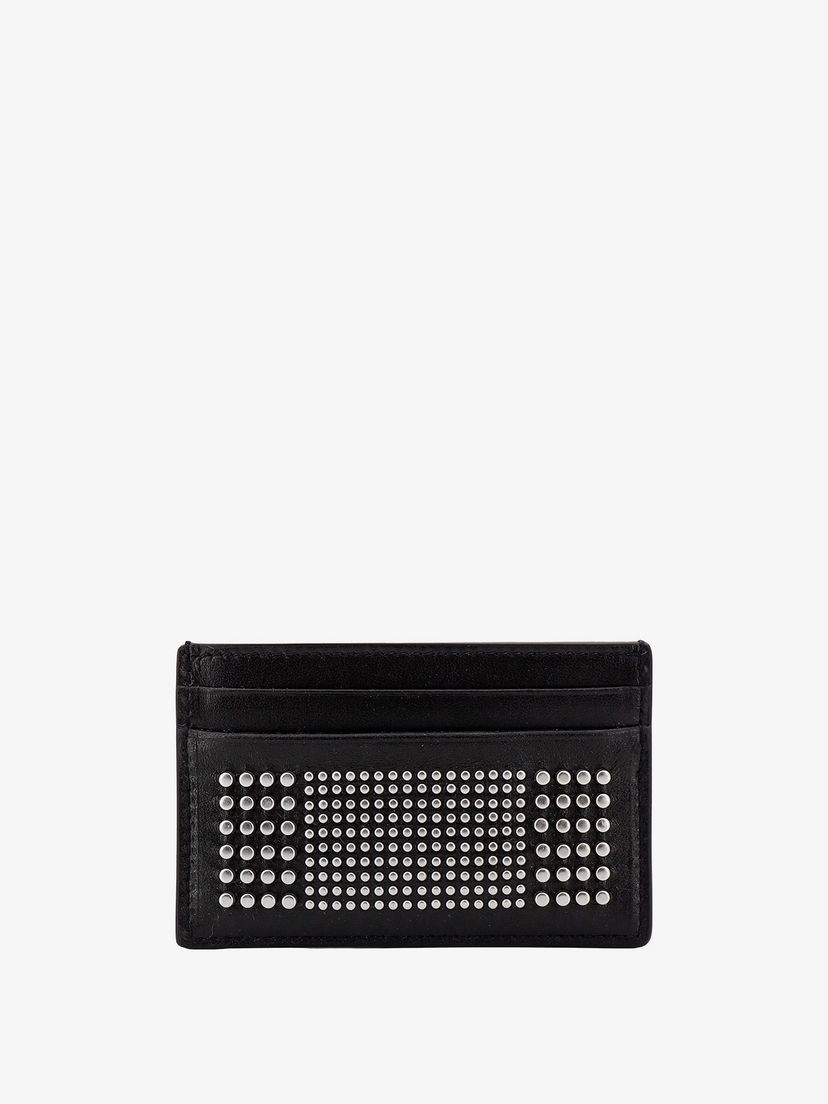 Портфейл Alexander McQueen CARD HOLDER Черно | 7362301AAQ21000