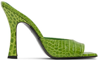 Аксесоари The Attico Attico Anais Heeled Sandals Зелено | 227WS499 EL002, 0