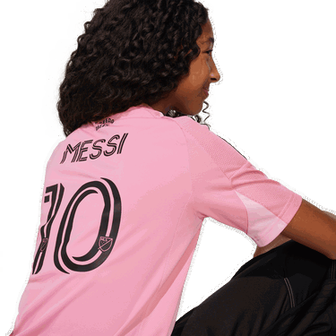 Фланелка adidas Performance Inter Miami CF 25/26 Messi Kids' Home Jersey Розово | JI6816, 3