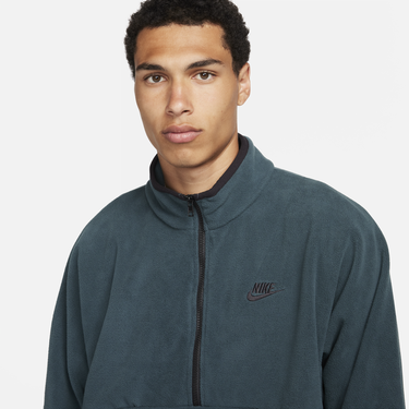 Суитчър Nike Club Fleece+ 1/2-Zip Fleece Top Тъмно синьо | DX0525-328, 1