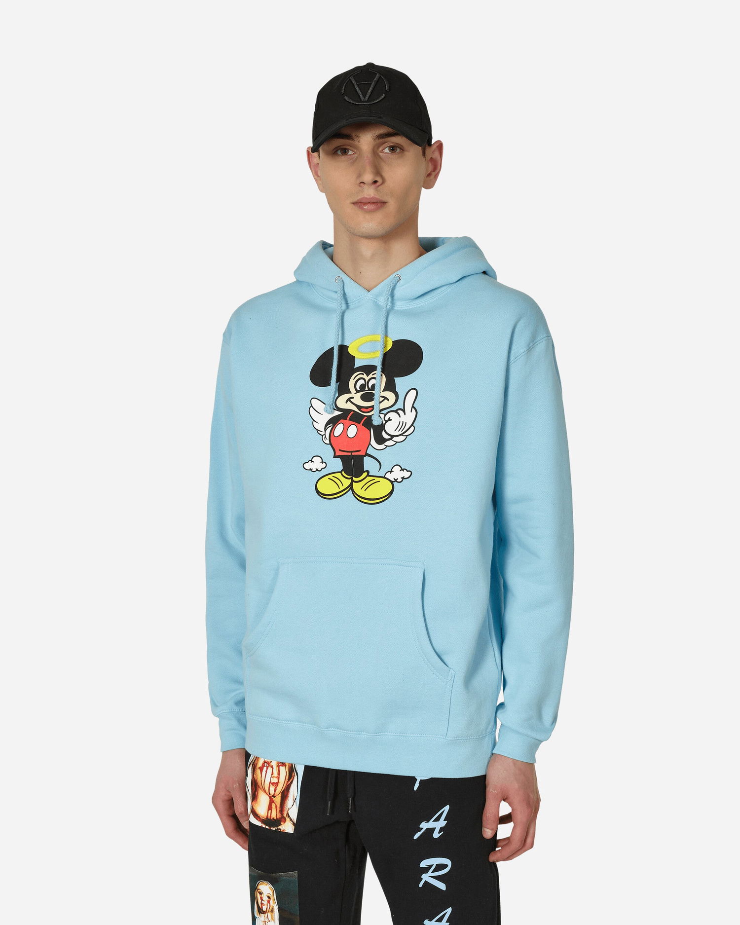 Суитчър PARADIS3 Fuck You Hooded Sweatshirt Синьо | PAFUCKHOOD 002, 0