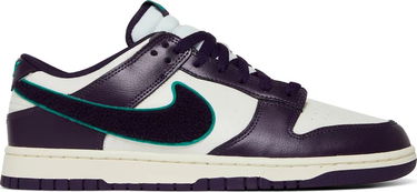 Кецове и обувки Nike Dunk Low Chenille Swoosh "Purple White" Лилаво | DQ7683-100, 3