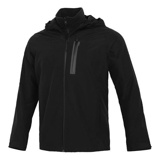 Дъждобран adidas Originals 3-in-1 Hooded Outdoor Sports Jacket Черно | GF0019, 0