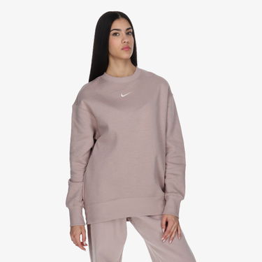 Пуловер Nike Nike Phoenix Fleece Oversized Crew Sweat Diffused Taupe/Sail Бежово | DQ5733-272, 1