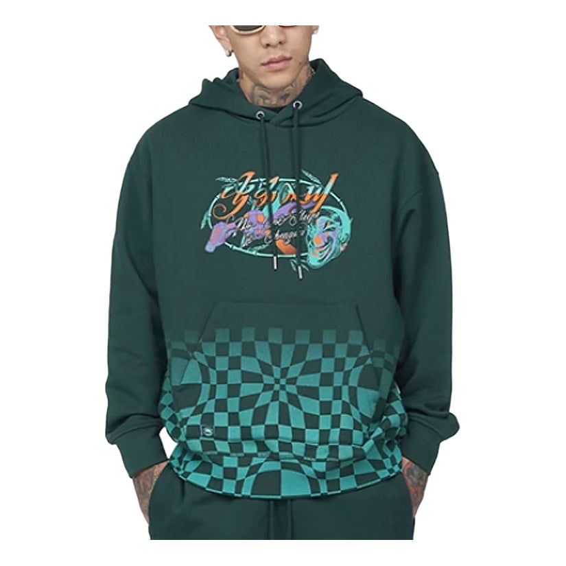 Суитчър Li-Ning BadFive Basketball Loose Fit Graphic Hoodie Зелено | AWDRH63-3