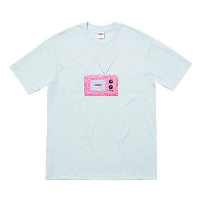 Тениска Supreme TV Print T-Shirt Синьо | SUP-SS18-0100