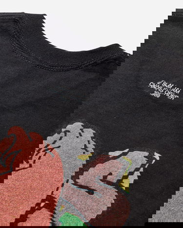 Тениска Slam Jam Andre Thompson T-Shirt with SLAM JAM CHAOS IS ORDER Print Черно | SJANDRETEE1 BLK, 4
