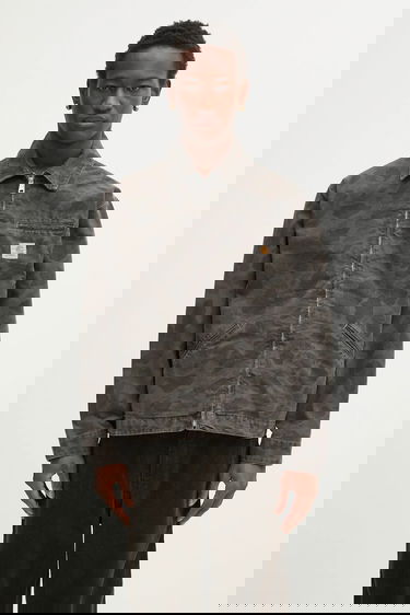 Яке Carhartt WIP Transitional Camo Duck Detroit Jacket Многоцветен | I034281.3ELGD, 0