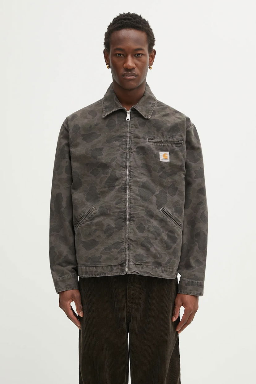Яке Carhartt WIP Transitional Camo Duck Detroit Jacket Многоцветен | I034281.3ELGD