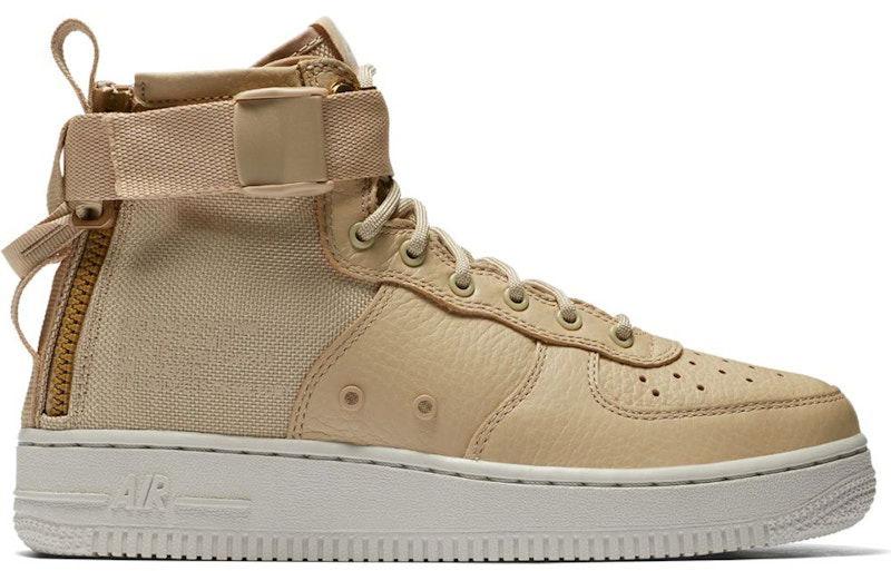 Кецове и обувки Nike SF Air Force 1 Mid Бежово | AJ0424-200, 0