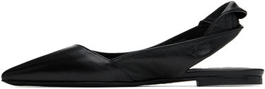 Облекло BY FAR BY FAR Yasha Slingback Flats Черно | MWFFC024LL002BK001PL, 2