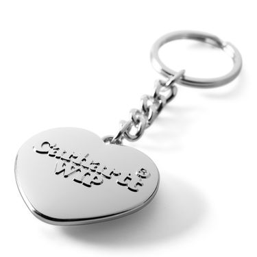 Ключодържатели Carhartt WIP Heart Keychain Металик | I034903_2, 1