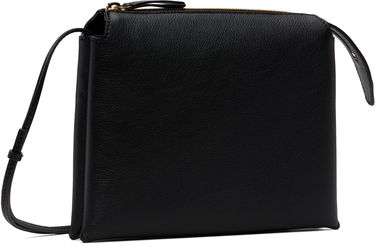 Чанта през рамо The Row Black Nu Mini Twin Bag Черно | W1236-L52, 2
