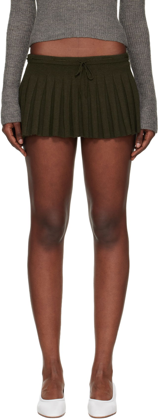 Vivienne Pleated Miniskirt