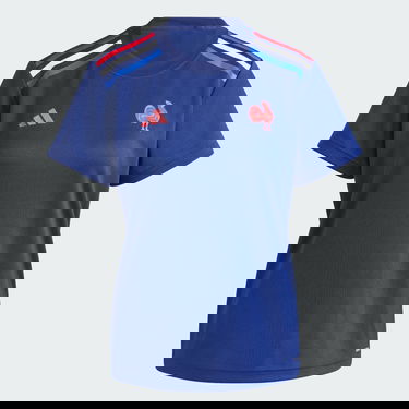 Тениска adidas Performance France Rugby Home Supporter Тъмно синьо | JJ1601, 3