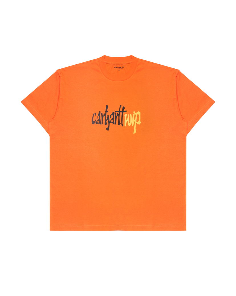 Тениска Carhartt WIP S/S Brush WIP T-Shirt Оранжево
 | I033952.2BVXX