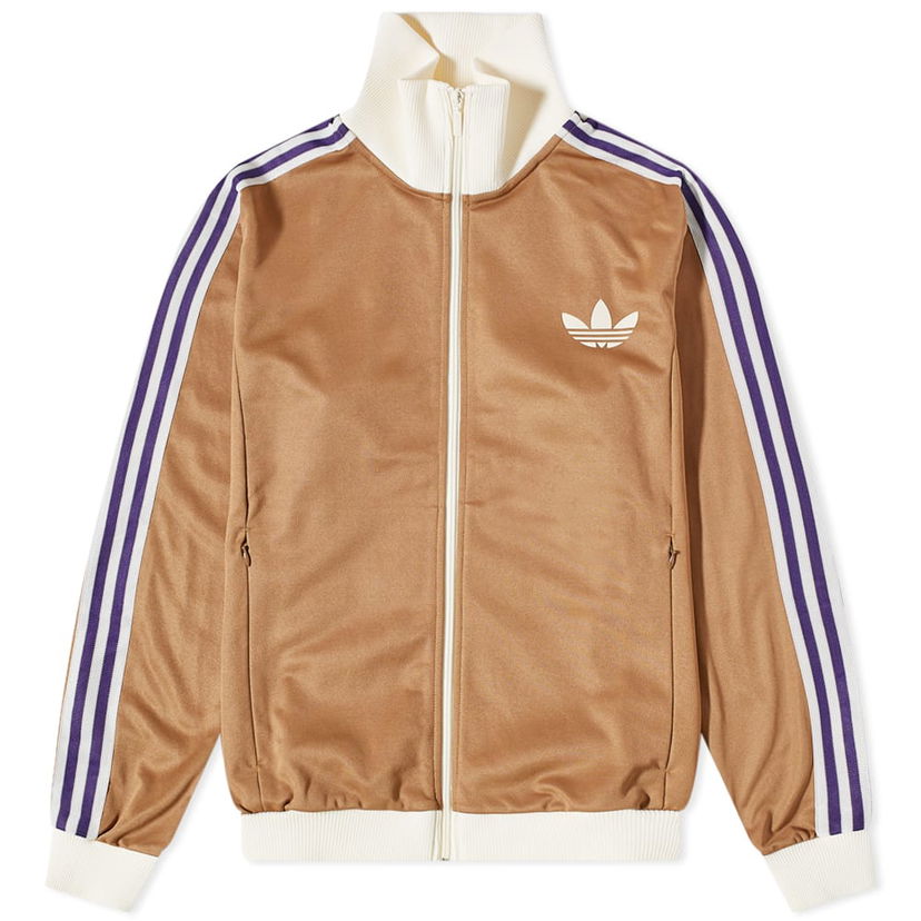 Комплект adidas Originals Adicolor 70s Poly Track Top Кафяво | IB3427