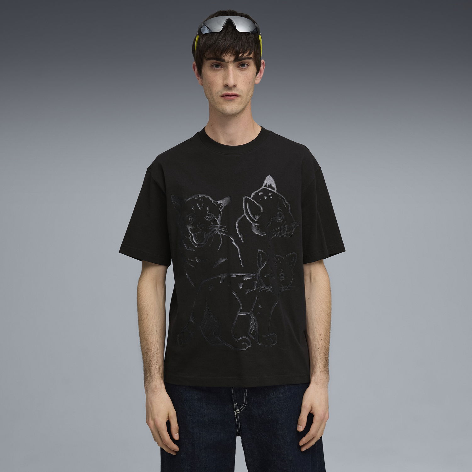 Тениска Puma Itty Bitty Graphic T-Shirt Черно | 632363_01, 0