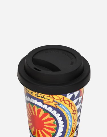 Джаджа Dolce & Gabbana Ceramic Travel Mug Многоцветен | TC0108TCAMEUC154, 2