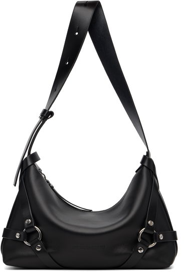 Чанта през рамо Ann Demeulemeester Ann Demeulemeester Tamar Small Leather Shoulder Bag Черно | 2520-W-SB55-LT176-099, 0