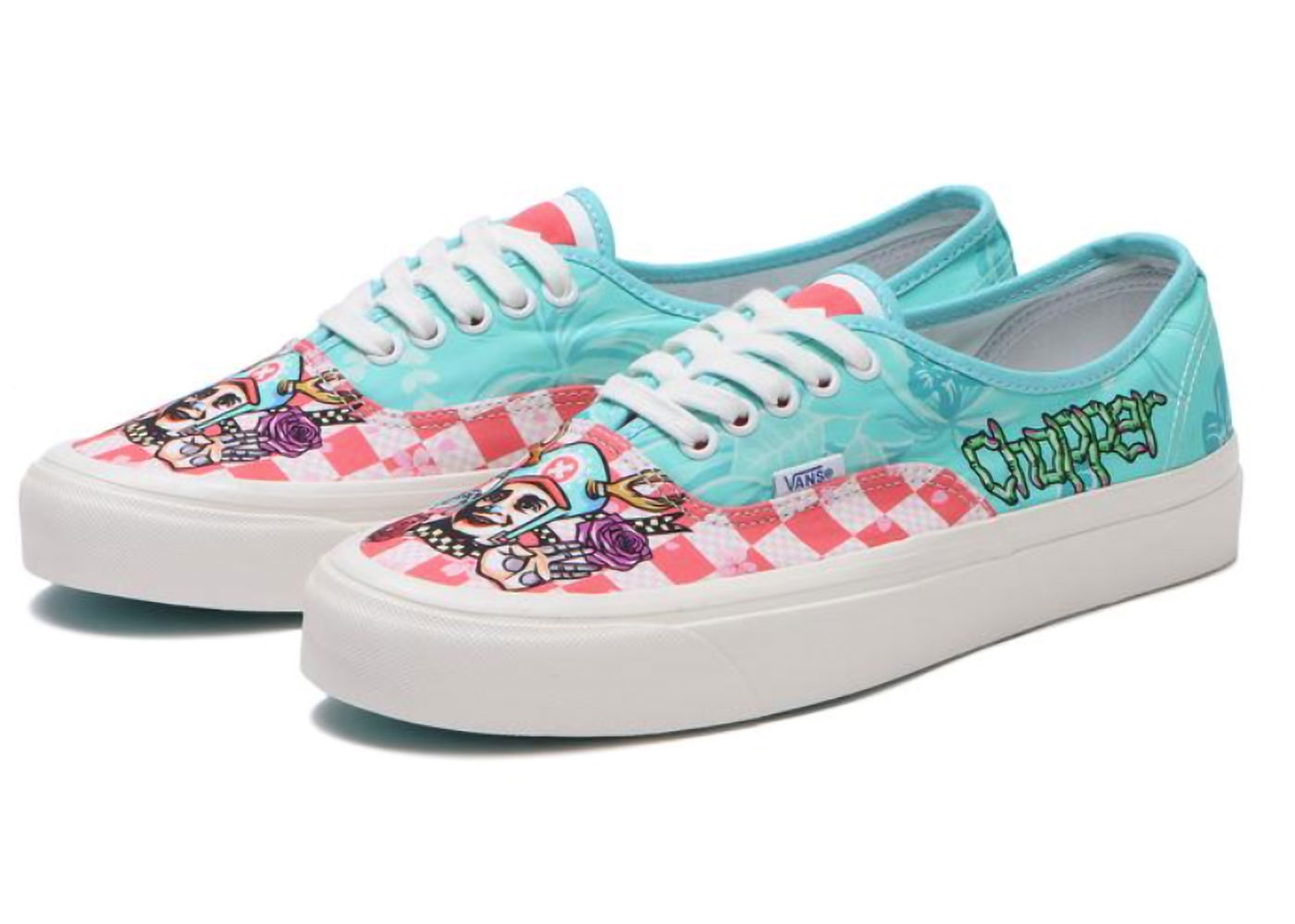 Кецове и обувки Vans Authentic 44 DX One Piece Chopper Тюркоазено | VN0005U8JBW, 1
