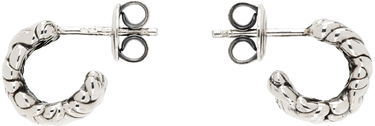 Обеци Bottega Veneta Intreccio Small Earrings Металик | 795574 V5070 8117, 0