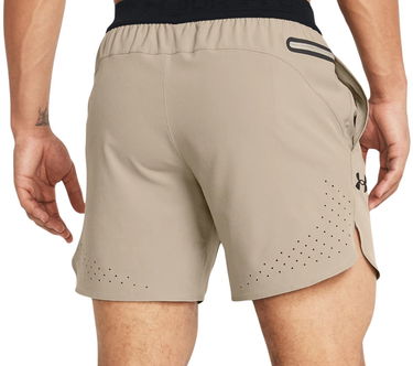 Къси панталони Under Armour Peak Woven 2-in-1 Training Shorts Бежово | 1376782-203, 1