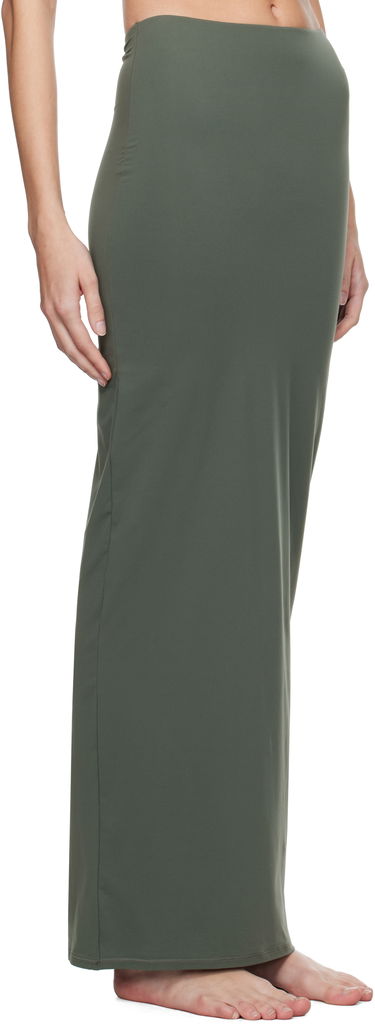 Пола SKIMS Fits Everybody Maxi Skirt Зелено | BO-SKT-3389, 1